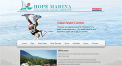 Desktop Screenshot of hopemarina.com